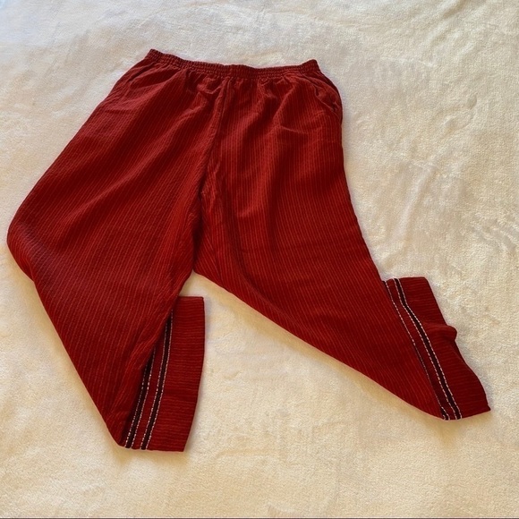 Vintage Napa Valley Cropped Pant Set Red Size S/M - Picture 10 of 16